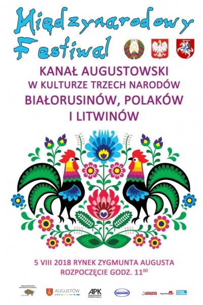 Festiwalu Kanał Augustowski w Kulturze Trzech Narodów – Białorusinów, Polaków i Litwinów już w niedzielę