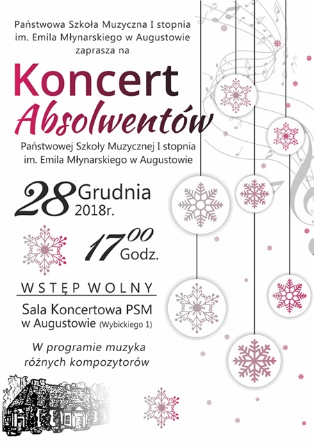Koncert Absolwentów PSM Augustów