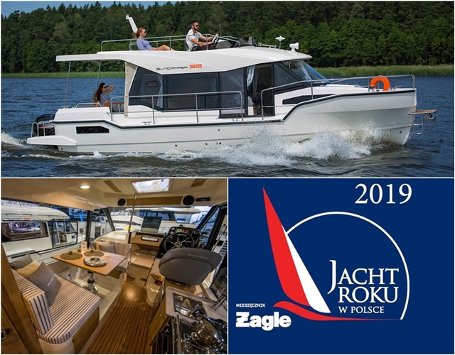 Augustowski Balt Yacht zdobył prestiżową nagrodę Jacht Roku 2019
