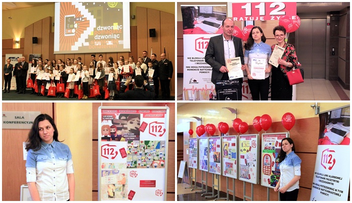 Sukces wychowanki Zespołu Placówek Młodzieżowych w Augustowie w IV edycji Wojewódzkiego Konkursu „112 RATUJE ŻYCIE”