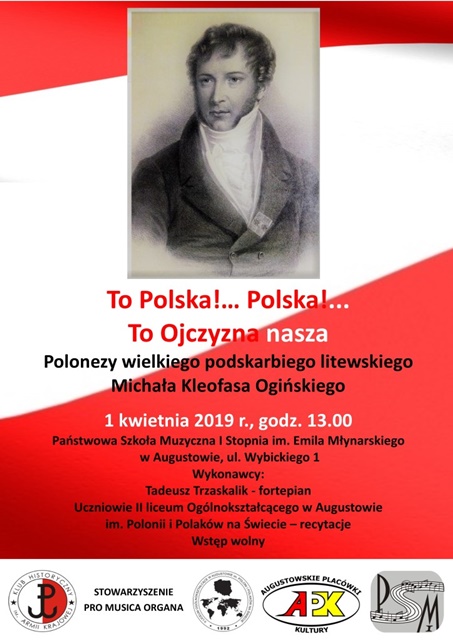 Polonezy M. K. Ogińskiego – recital fortepianowy T. Trzaskalika