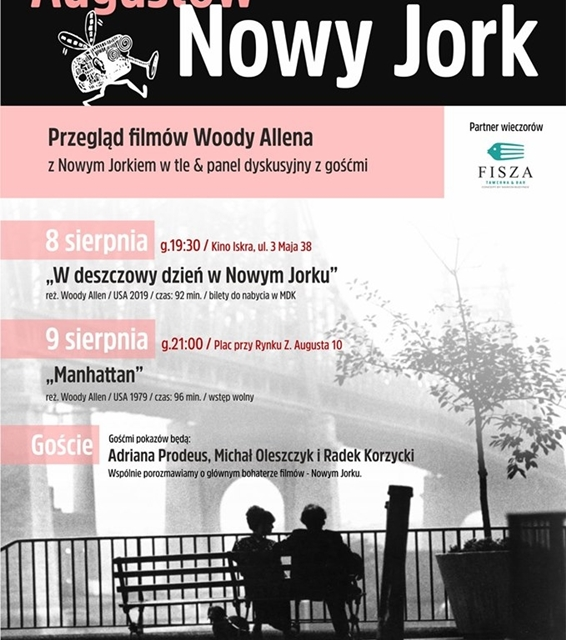 Augustów → NY, czyli filmowe spotkanie  z miastem Woody’ego Allena