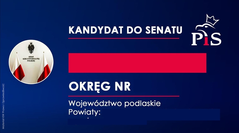 Listy wyborcze PiS do Sejmu i Senatu ogłoszone