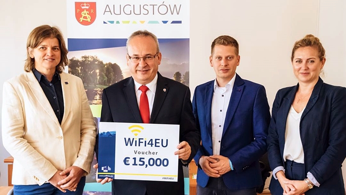 15 tys. euro na darmowe WiFi  w Augustowie