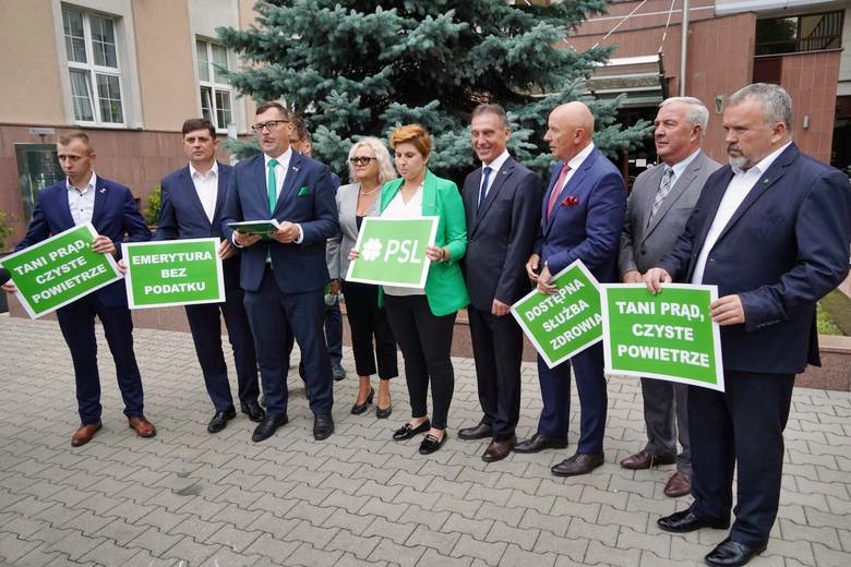 PSL-Koalicja Polska przedstawiła podlaskich kandydatów do Parlamentu