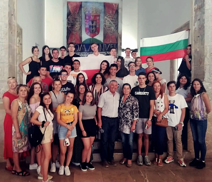 Wyjazd uczniów I Liceum Ogólnokształcącego im. Grzegorza Piramowicza  w Augustowie do Portugalii