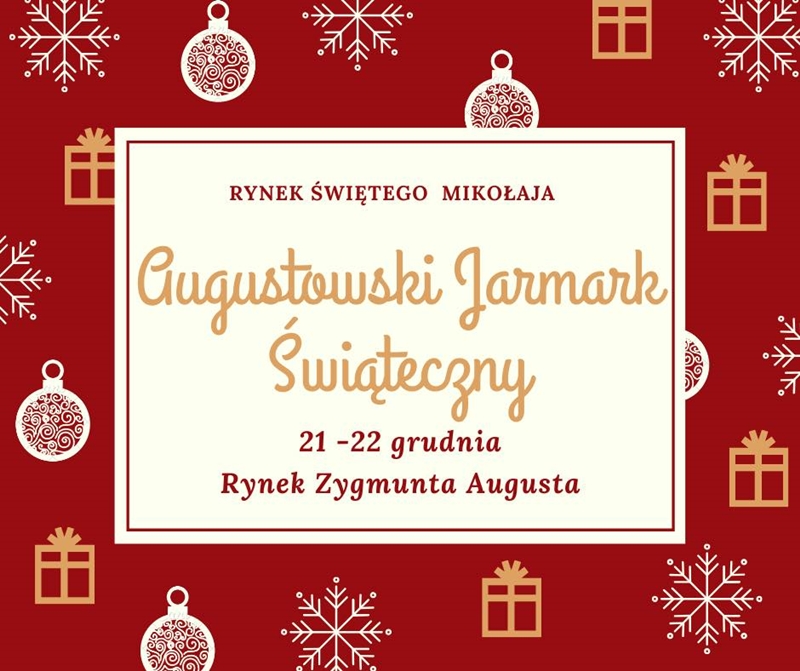 Święty Mikołaj z Laponii w najbliższy weekend zawita do Augustowa!