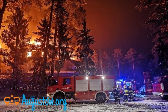 Pożar Hotelu Laguna @Maciej Świątkowski augustow (6)