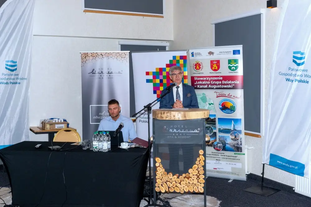 Konferencja Kanał Augustowski - dzieło człowieka i przyrody, Augustów 15.06.2022. Fot. Zbigniew Bartoszewicz augustow.org (15)