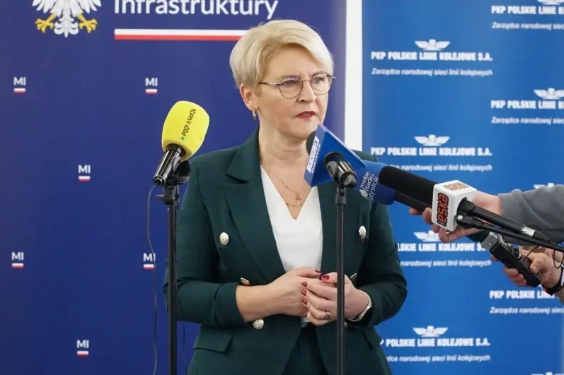 6 Bogusława Szczerbińska wicewojewoda podlaski fot. Rafał Adamczyk PKP Polskie Linie Kolejowe SA