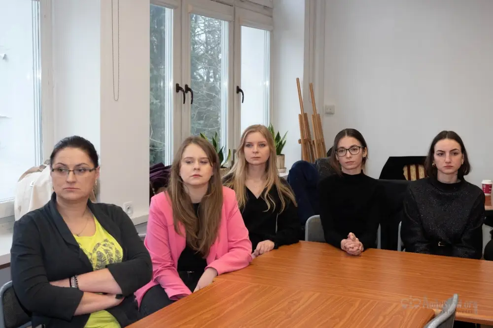 konferencja prasowa podczas której odbyła się prezentacja prac studentów Politechniki Białostockiej (12)