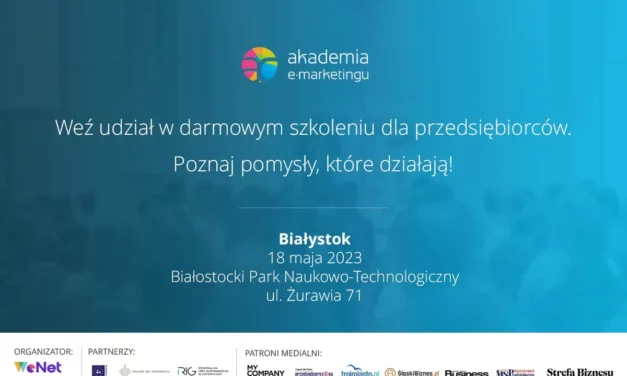 Akademia e-marketingu dla MŚP. Przedsiębiorcy z Podlasia wezmą udział w darmowym szkoleniu