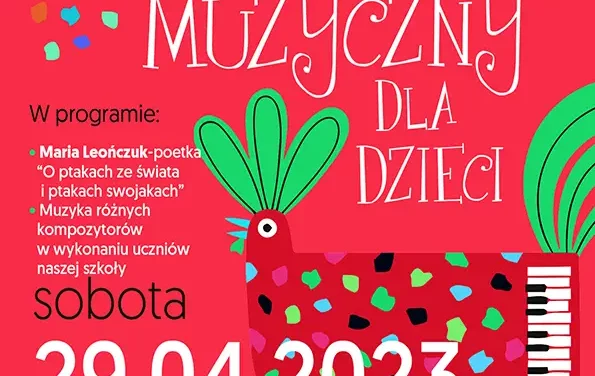 Poranek Muzyczny Dla Dzieci w PSM Augustów / 29.04.23