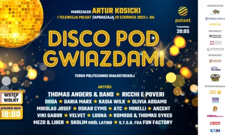 Disco Pod Gwiazdami w Białymstoku – największa plenerowa dyskoteka w Polsce!