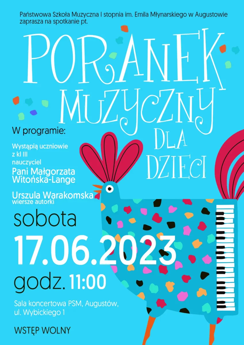 Poranek muzyczny dla dzieci plakat v2 kopia8