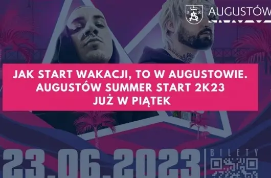 Jak start wakacji, to w Augustowie. Augustów Summer Start 2k23 już w piątek