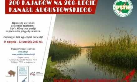 200 kajaków na 200-lecie kanału Augustowskiego!