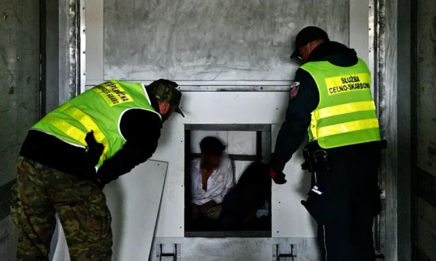 20 nielegalnych imigrantów ukrytych w tirze z Litwy [VIDEO]