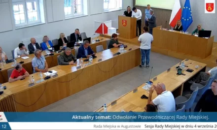 Alicja Dobrowolska pozostaje przewodniczącą Rady Miejskiej w Augustowie [AUDIO]