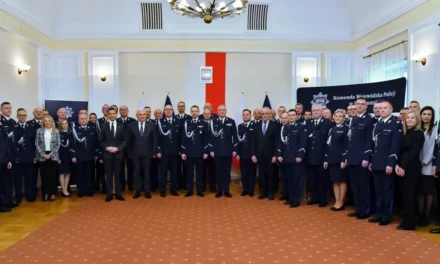 Inspektor Kamil Borkowski nowym Komendantem Wojewódzkim Policji w Białymstoku