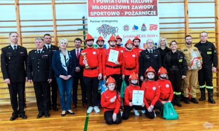 I Powiatowe Halowe Młodzieżowe zawody Sportowo-Pożarnicze odbyły się w Sztabinie