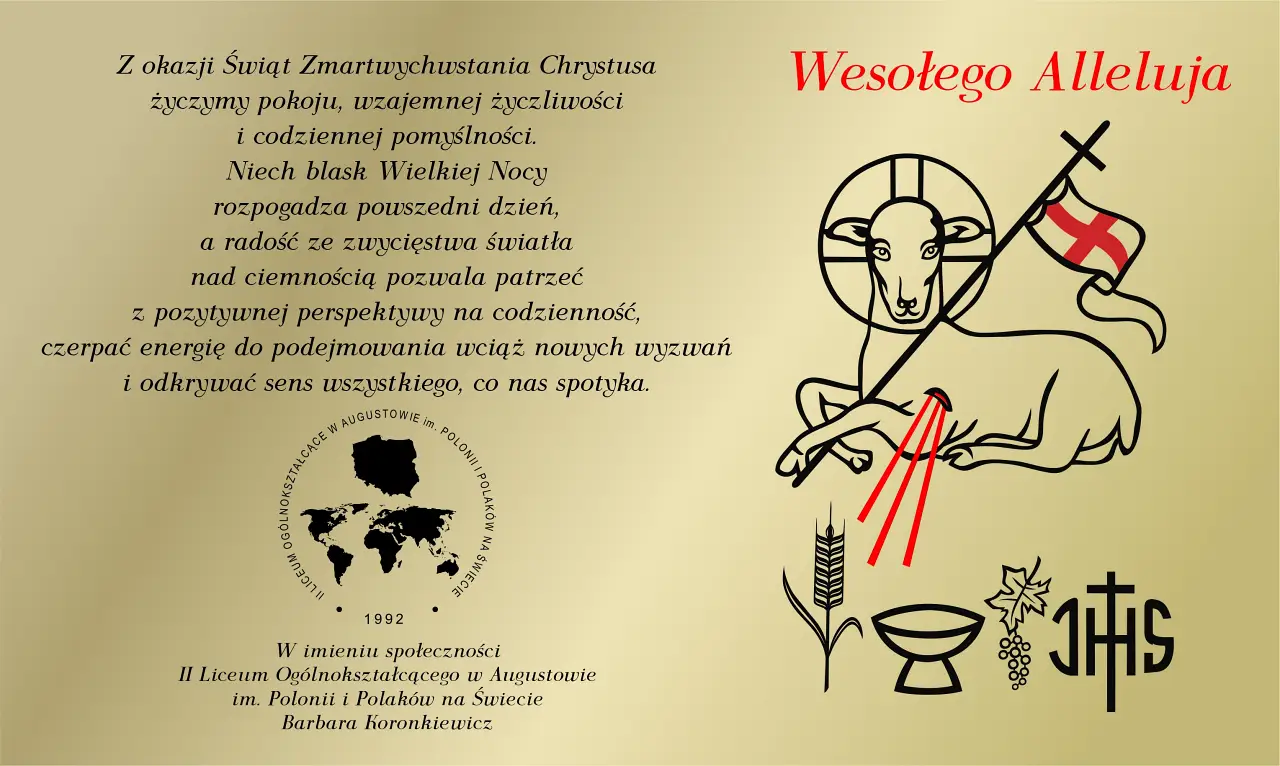 Karnet Wielkanoc 2024