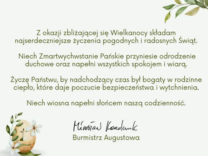 Życzenia obrazek BMA