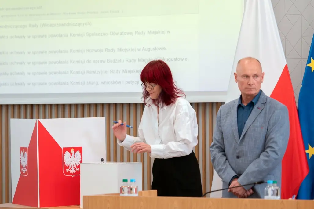 Fotorelacja z pierwszej sesji nowo wybranej Rady Miejskiej w Augustowie w kadencji 2024-2029. (21)