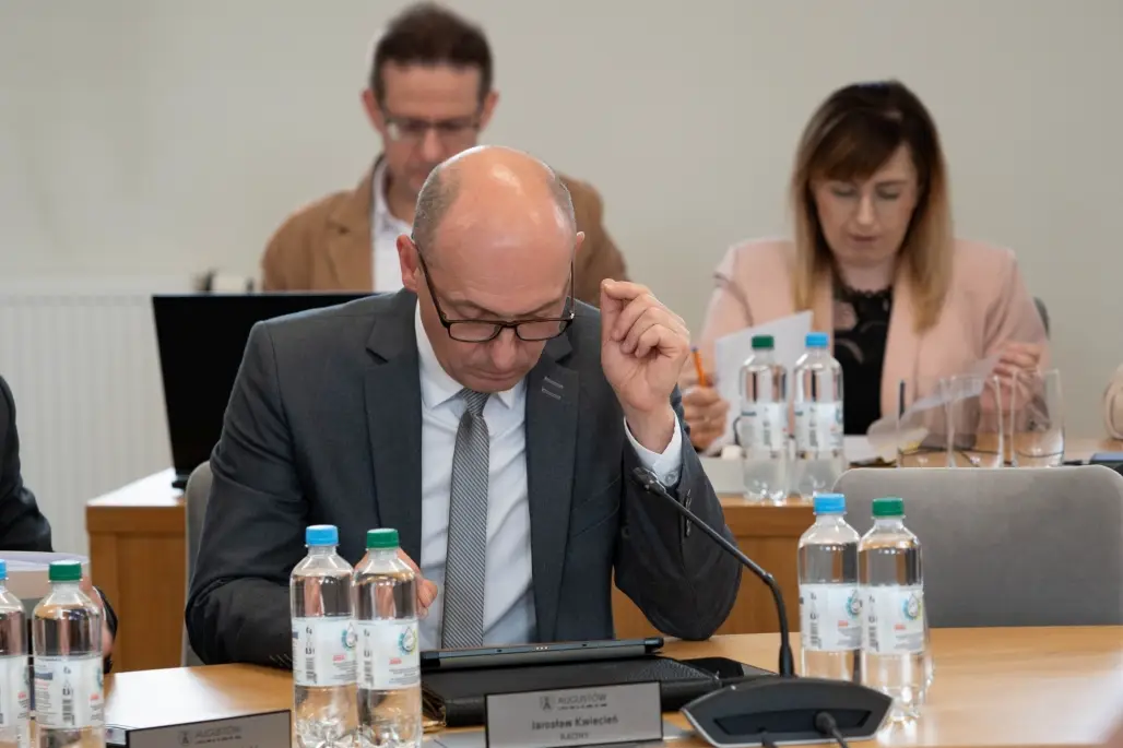 Fotorelacja z pierwszej sesji nowo wybranej Rady Miejskiej w Augustowie w kadencji 2024-2029. (3)