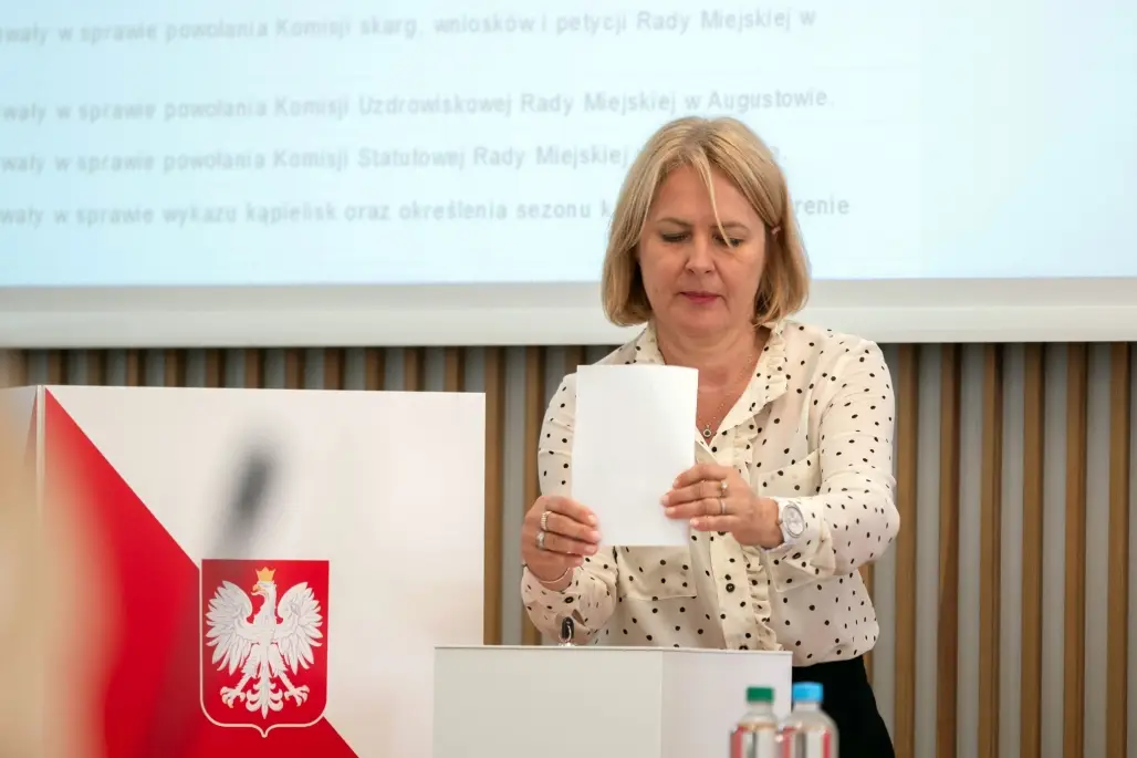 Fotorelacja z pierwszej sesji nowo wybranej Rady Miejskiej w Augustowie w kadencji 2024-2029. (38)