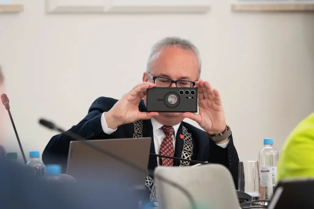 Fotorelacja z pierwszej sesji nowo wybranej Rady Miejskiej w Augustowie w kadencji 2024-2029. (40)