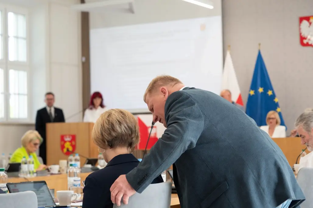 Fotorelacja z pierwszej sesji nowo wybranej Rady Miejskiej w Augustowie w kadencji 2024-2029. (41)