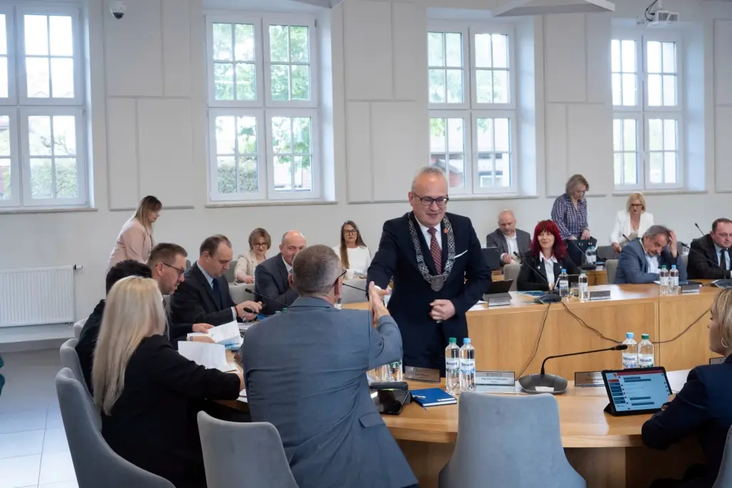 Fotorelacja z pierwszej sesji nowo wybranej Rady Miejskiej w Augustowie w kadencji 2024-2029. (44)