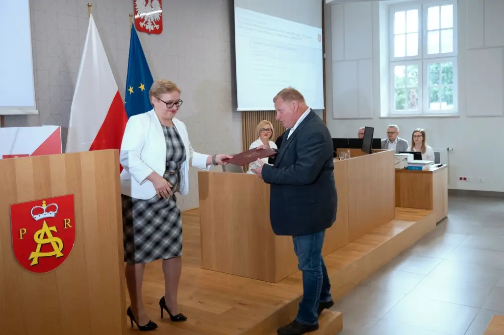 Fotorelacja z pierwszej sesji nowo wybranej Rady Miejskiej w Augustowie w kadencji 2024-2029. (46)