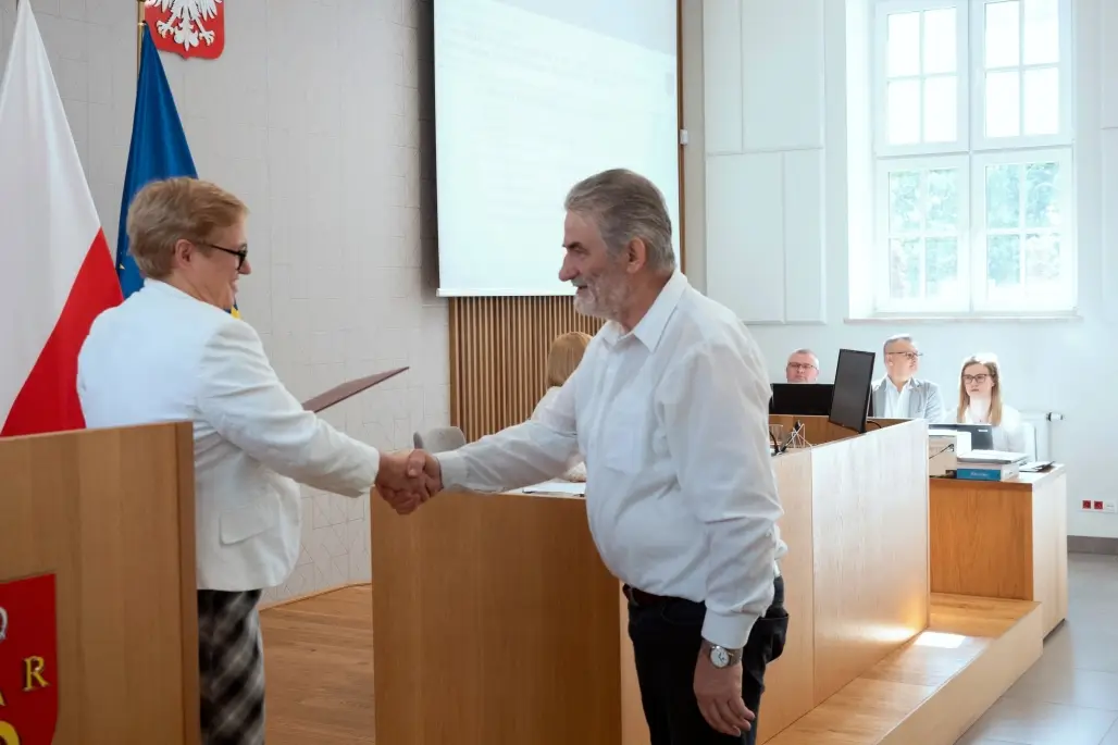 Fotorelacja z pierwszej sesji nowo wybranej Rady Miejskiej w Augustowie w kadencji 2024-2029. (50)