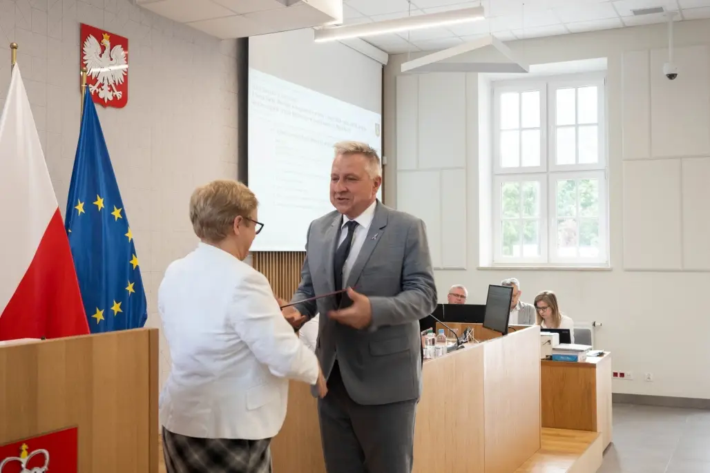 Fotorelacja z pierwszej sesji nowo wybranej Rady Miejskiej w Augustowie w kadencji 2024-2029. (57)