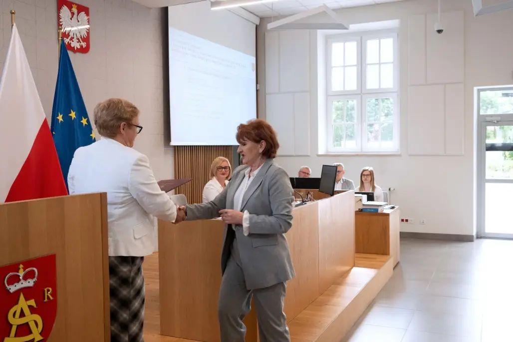 Fotorelacja z pierwszej sesji nowo wybranej Rady Miejskiej w Augustowie w kadencji 2024-2029. (60)