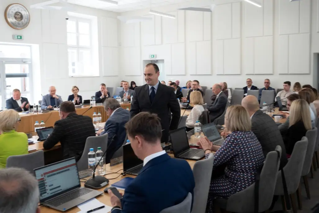 Fotorelacja z pierwszej sesji nowo wybranej Rady Miejskiej w Augustowie w kadencji 2024-2029. (61)