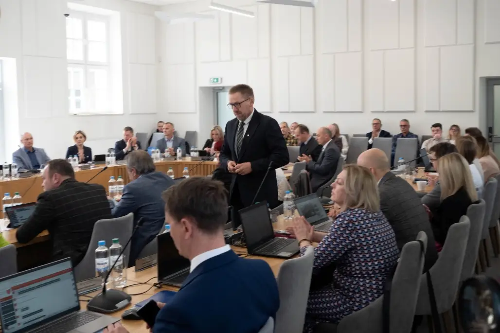 Fotorelacja z pierwszej sesji nowo wybranej Rady Miejskiej w Augustowie w kadencji 2024-2029. (63)