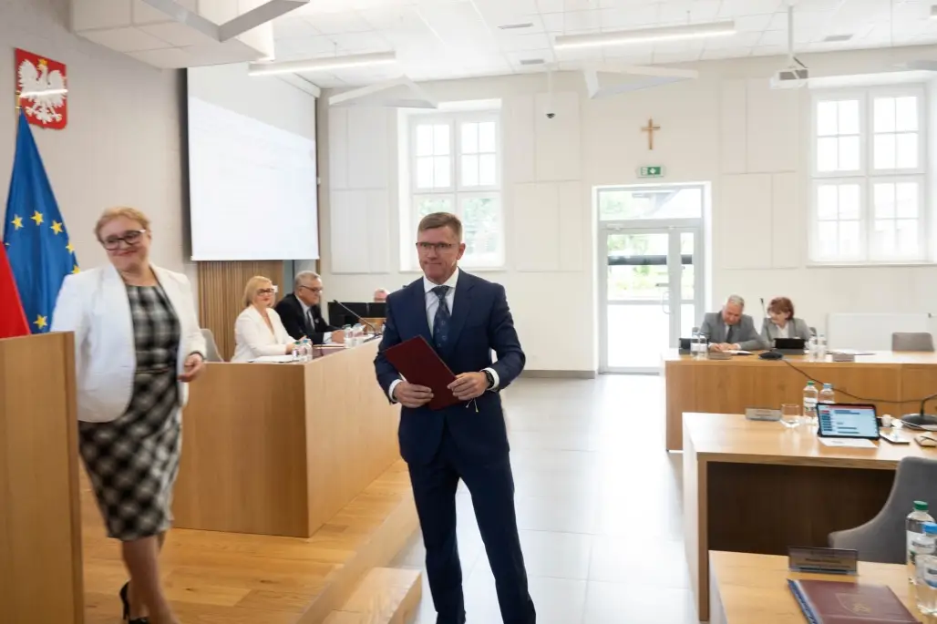 Fotorelacja z pierwszej sesji nowo wybranej Rady Miejskiej w Augustowie w kadencji 2024-2029. (67)