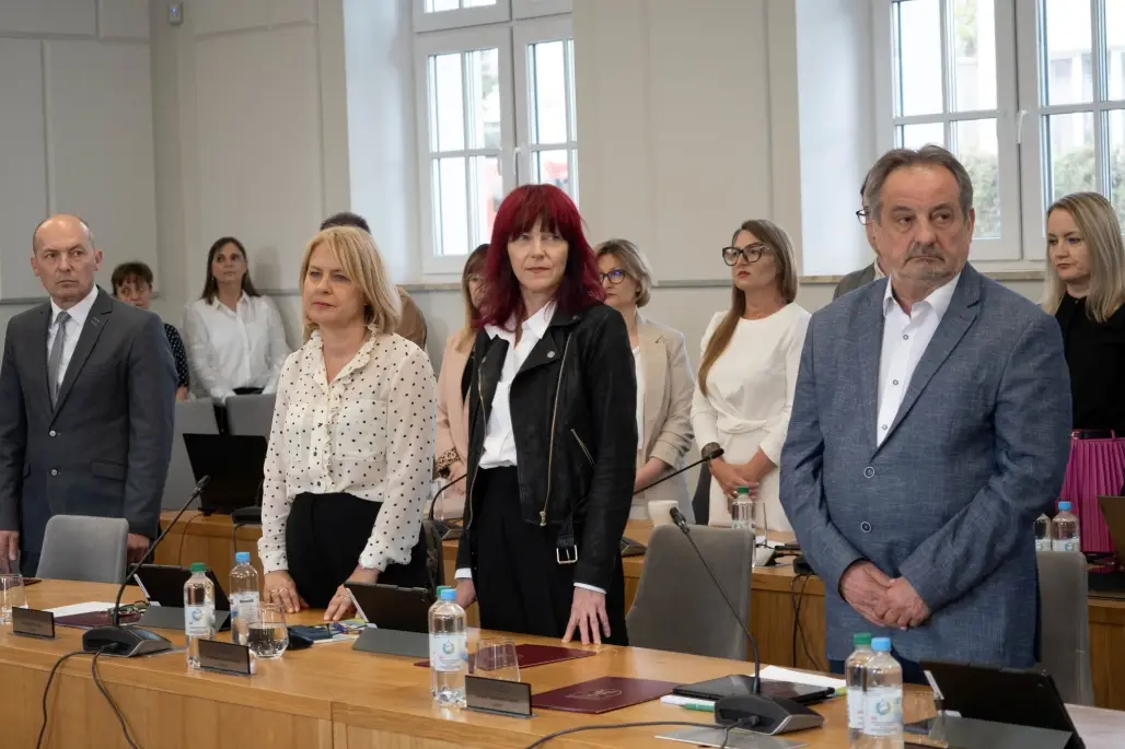 Fotorelacja z pierwszej sesji nowo wybranej Rady Miejskiej w Augustowie w kadencji 2024-2029. (75)