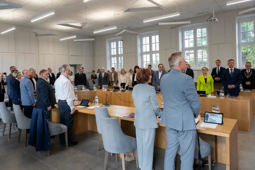 Fotorelacja z pierwszej sesji nowo wybranej Rady Miejskiej w Augustowie w kadencji 2024-2029. (78)