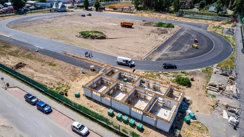 Olimpijski Augustów coraz bliżej. Na stadionie praca wre (1)