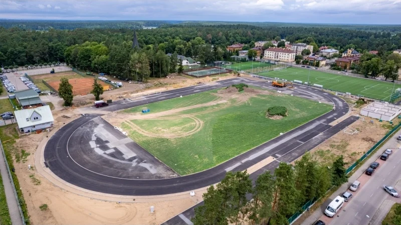Olimpijski Augustów coraz bliżej. Na stadionie praca wre (2)