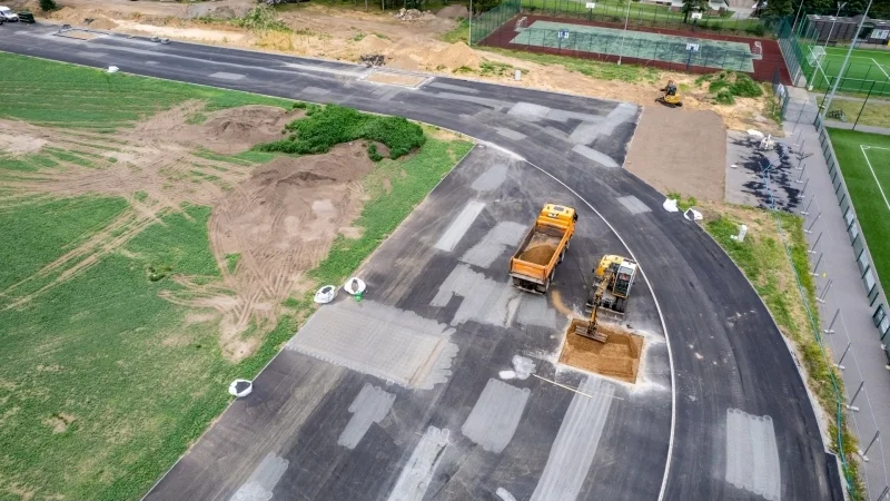 Olimpijski Augustów coraz bliżej. Na stadionie praca wre (4)