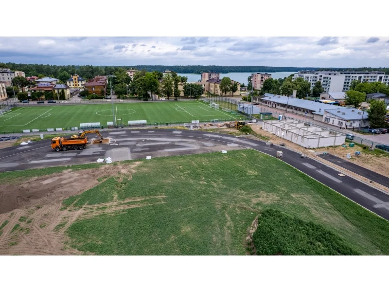 Olimpijski Augustów coraz bliżej. Na stadionie praca wre (6)