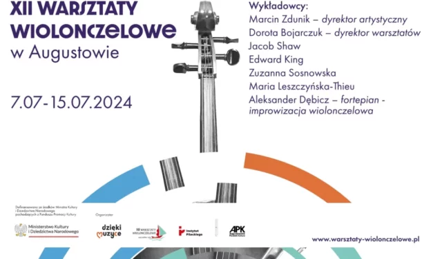 Augustów: Warsztaty Wiolonczelowe 2024  🎻