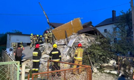 Augustów: Wybuch gazu spowodował zawalenie budynku mieszkalnego