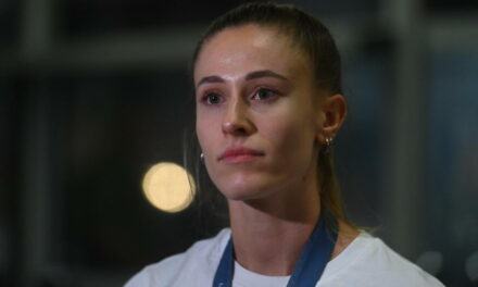 Natalia Kaczmarek z nagrodą prezydenta Białegostoku za brązowy medal olimpijski