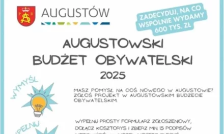 Augustów: Co wygra tym razem? Do podziału w budżecie obywatelskim jest 600 tys. zł